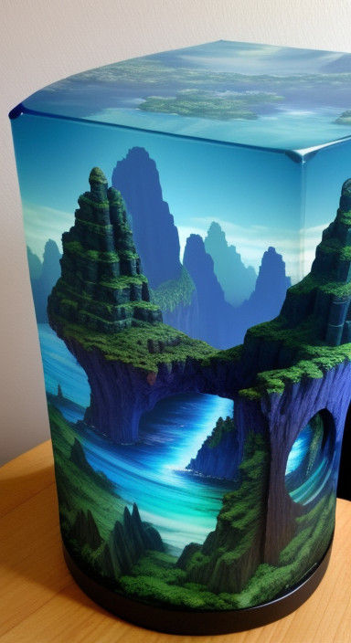 Escher-Inspired Portal to Parallel Worlds Funko Style