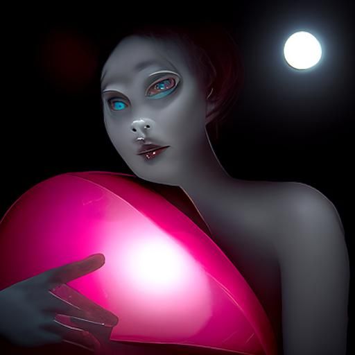 Moon Thief Escapes Nightclub in Cel-Shaded Art