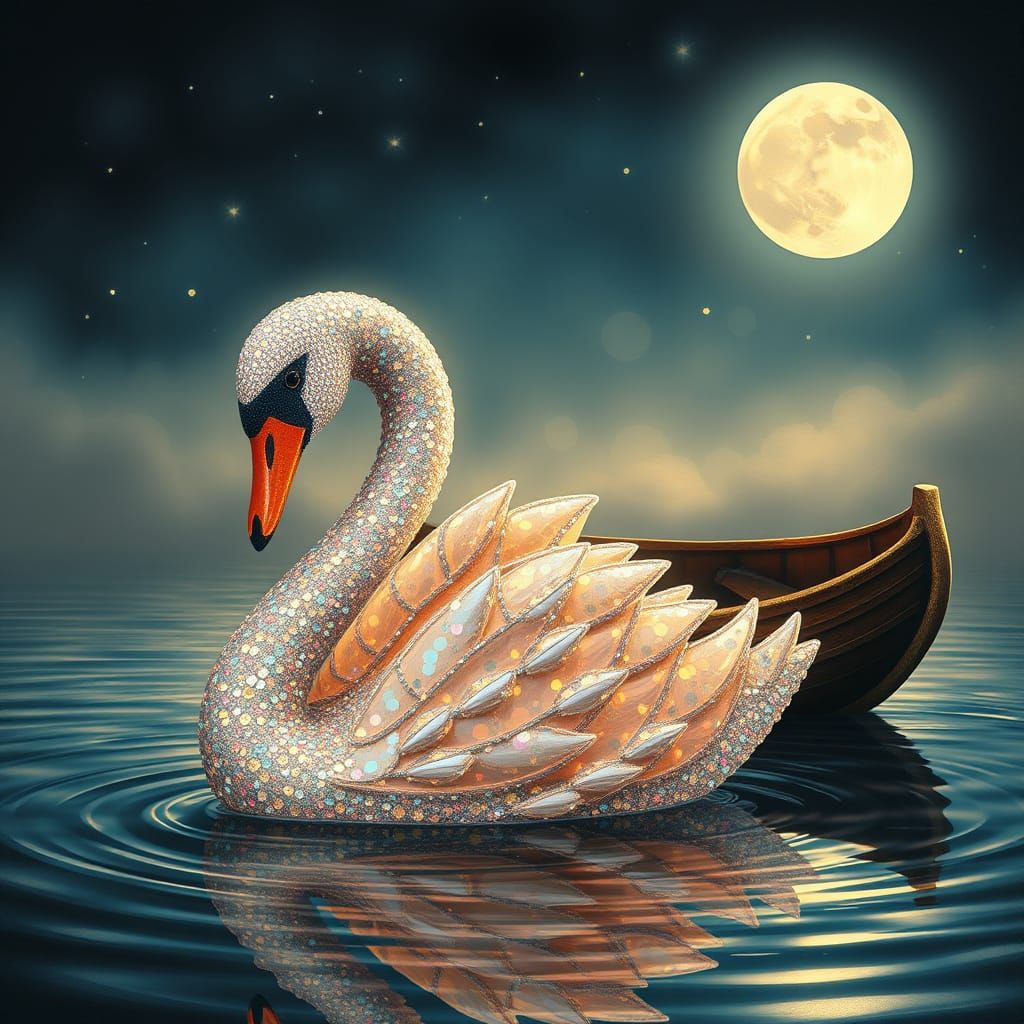 Shimmering swan ✨