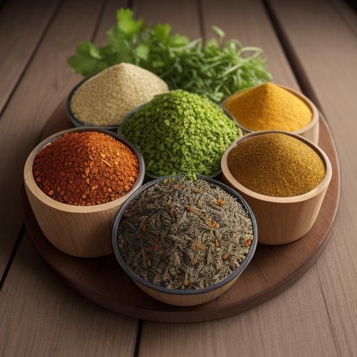 Vibrant Spice Still Life Photography