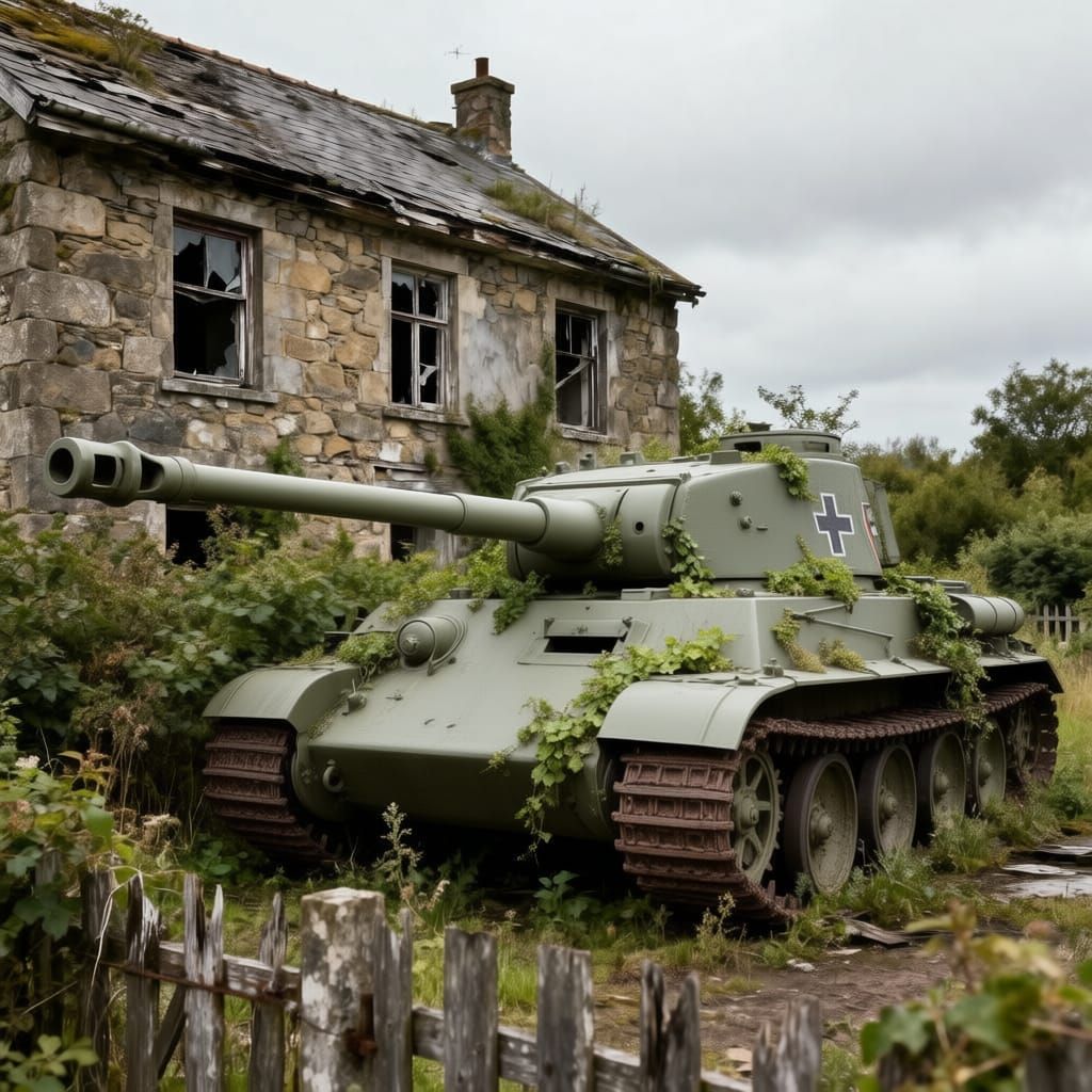 Tiger-1 Tank Restored to Pristine Condition