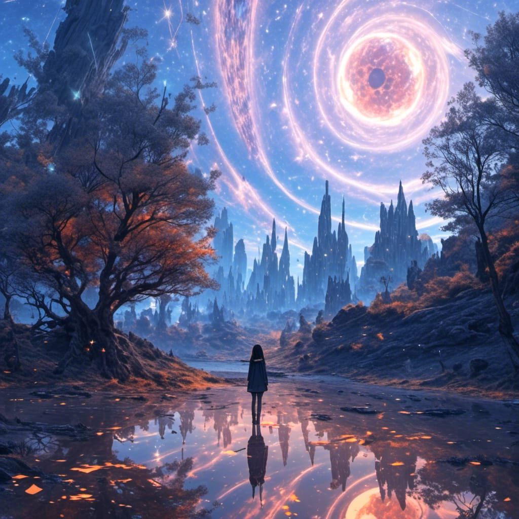 Celestial Eye Fantasy Constellation: Yin and Yang