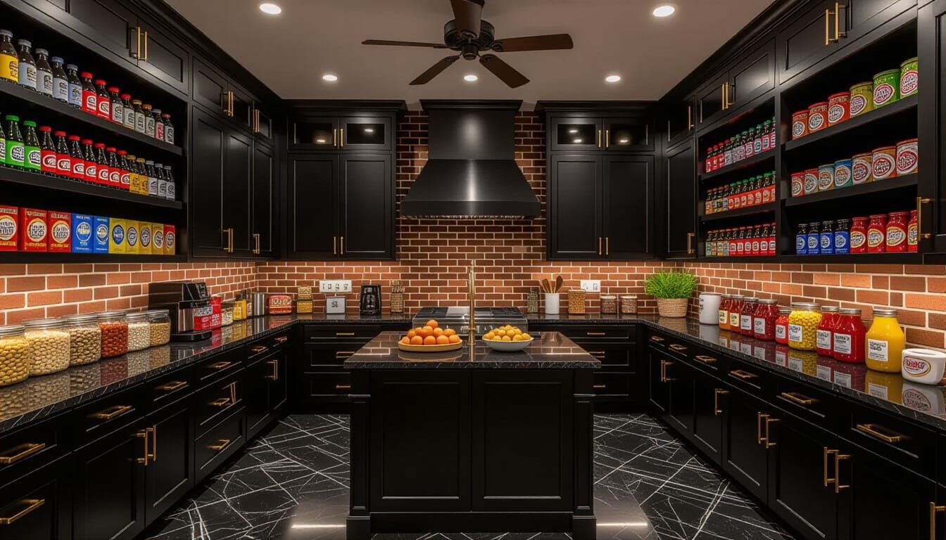 Victorian Storage Room with Abundant Provisions