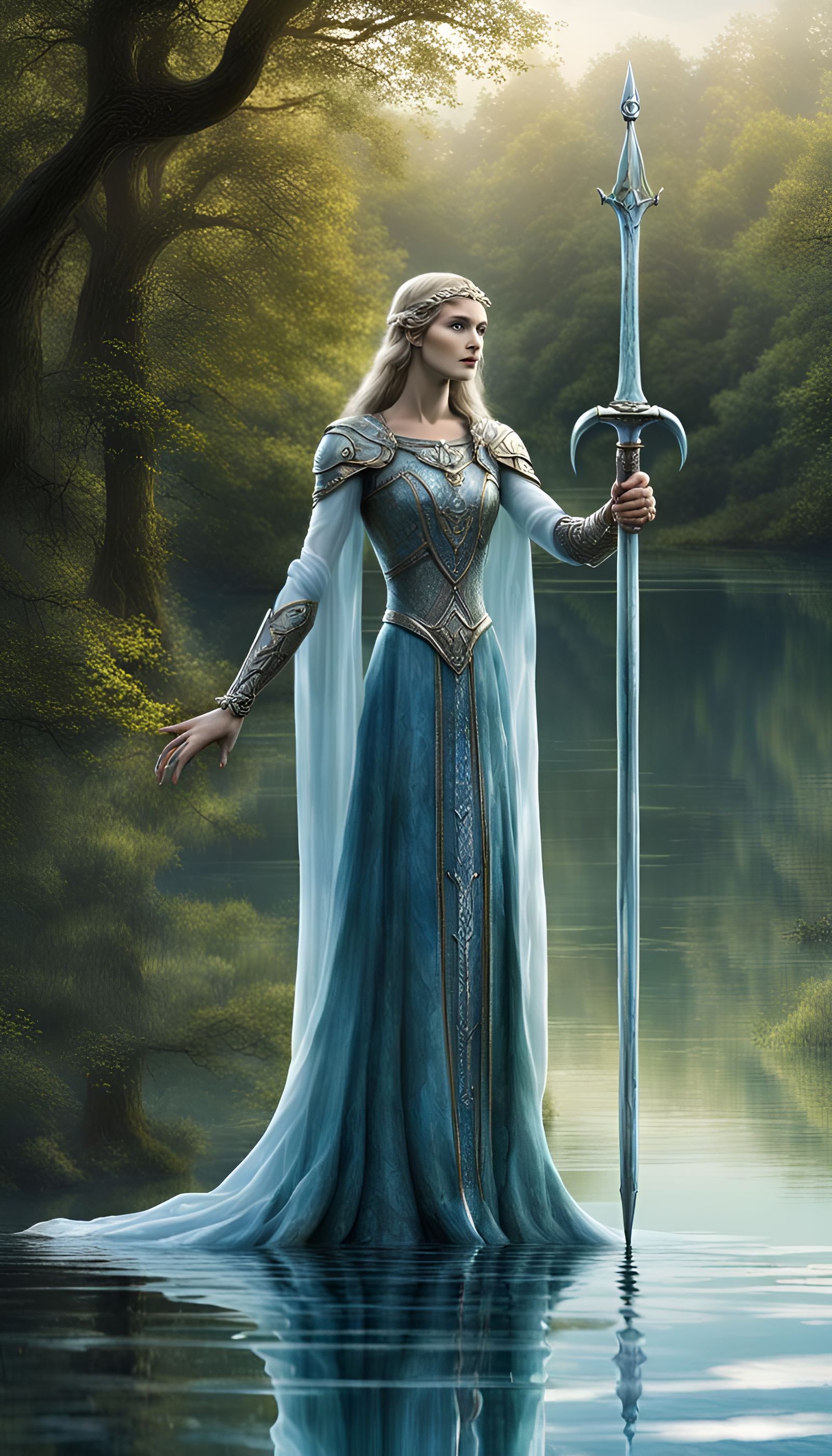Lady of the Lake's Excalibur: Graffiti Art
