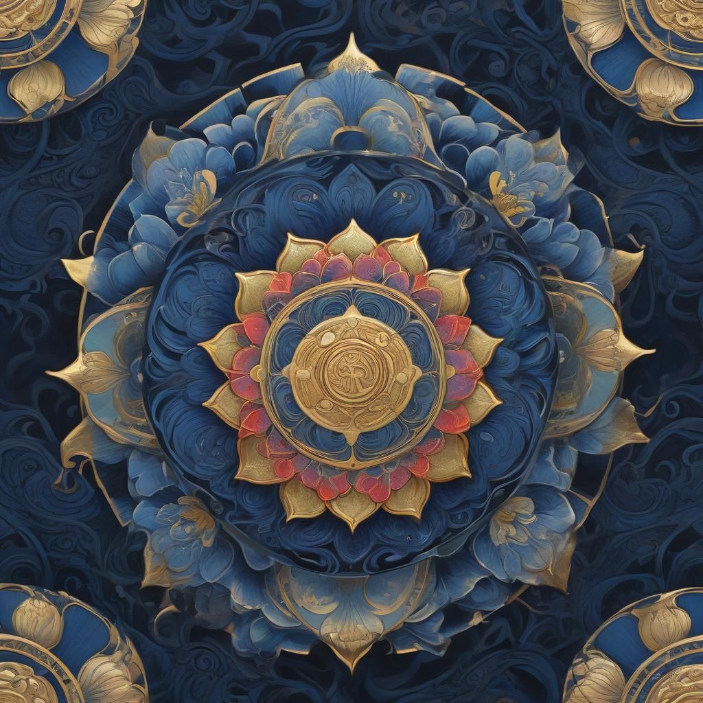 Chakra Alignment: Vibrant Energy Flow in Digital Art