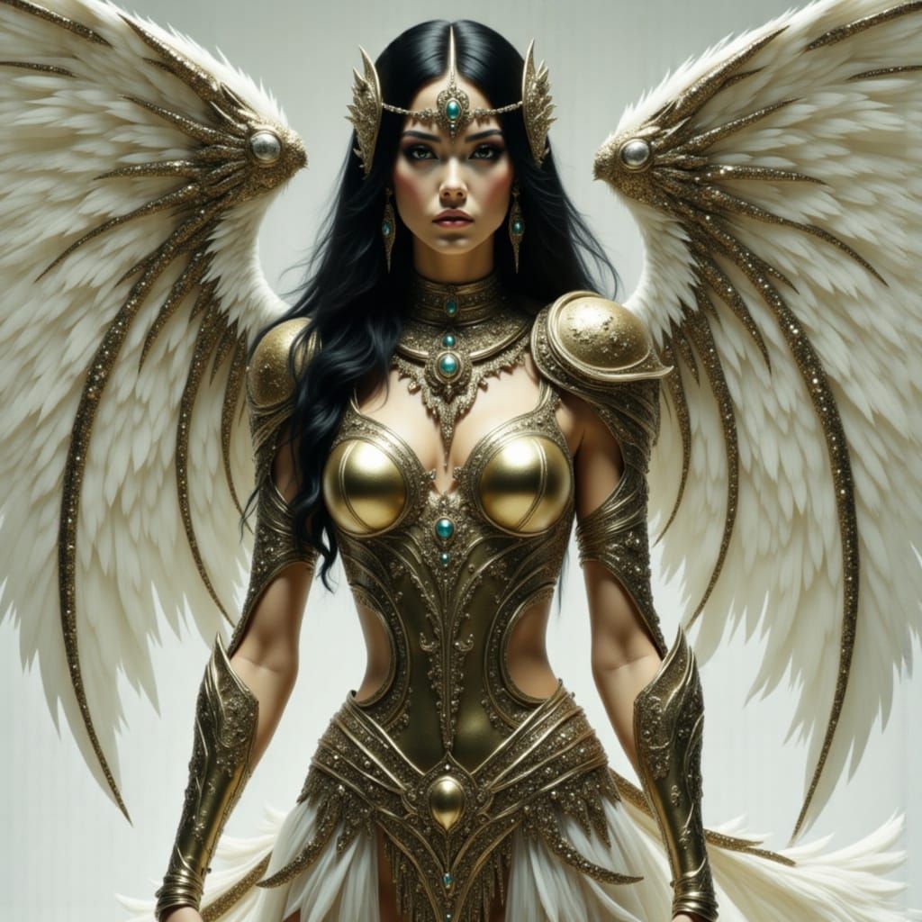 Ethereal Feline Goddess of Madness