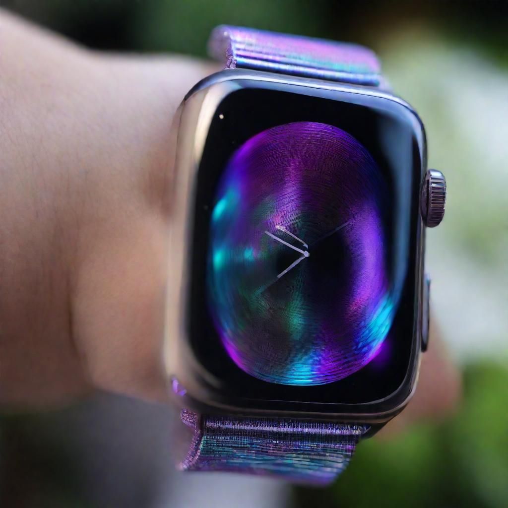 Apple Watch with Holographic Display