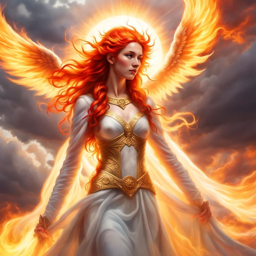 Gullveig: Norse Goddess as Fiery Phoenix