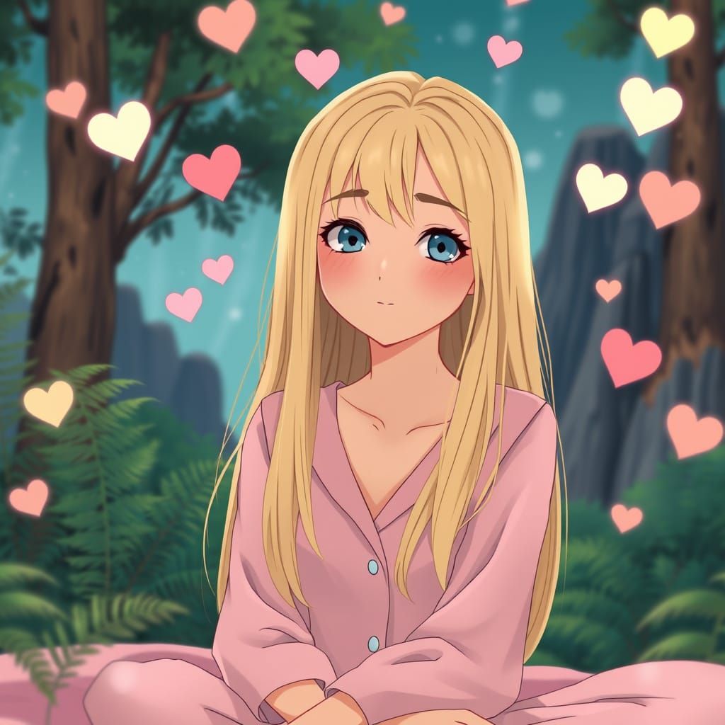 Dreamy Jurassic Forest: A Ghibli-Inspired Fantasy