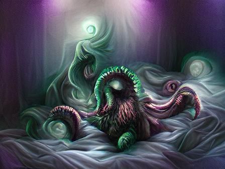 Cthulhu Tentacle Monster Nightmare