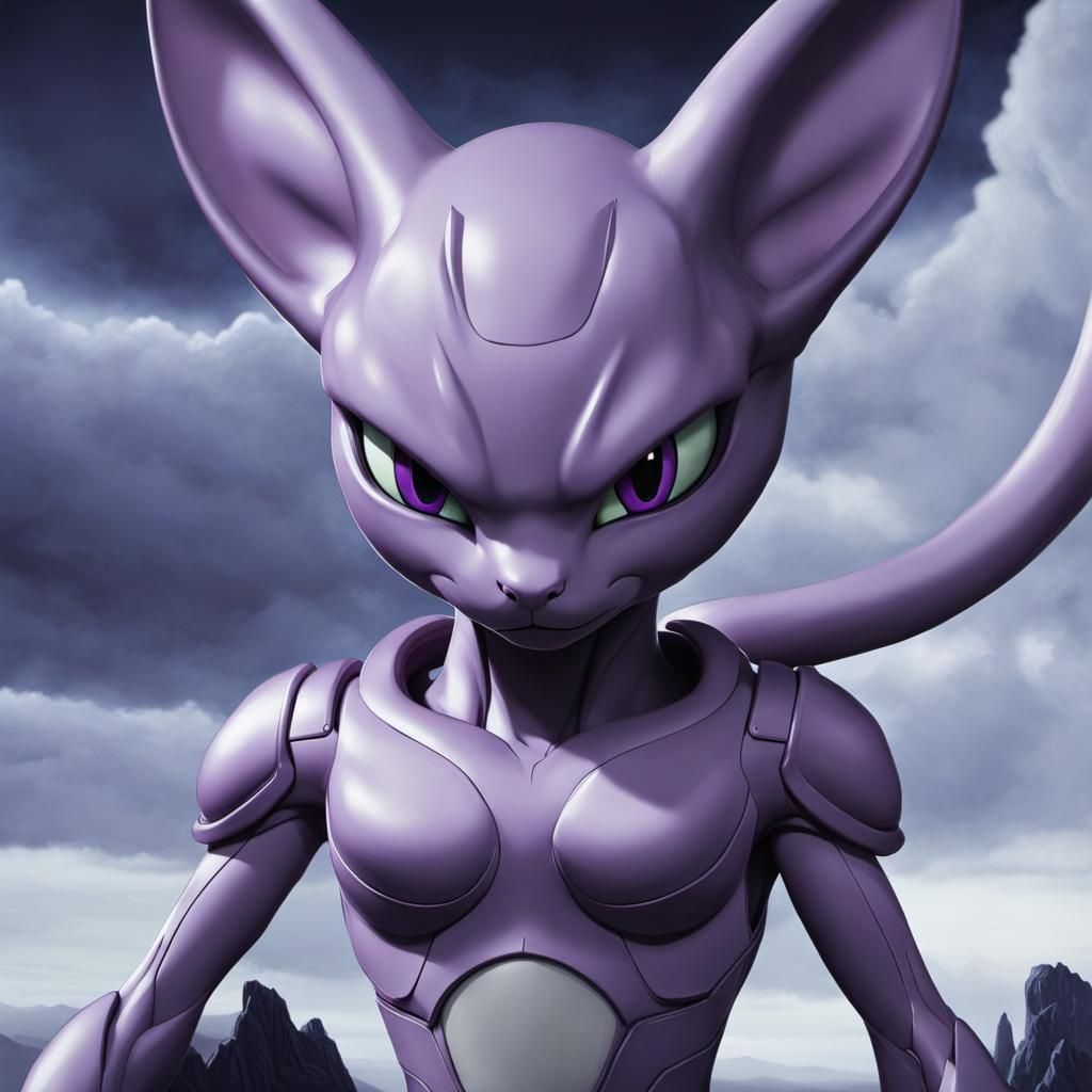 Ominous Mewtwo by Mortensen and Fenton