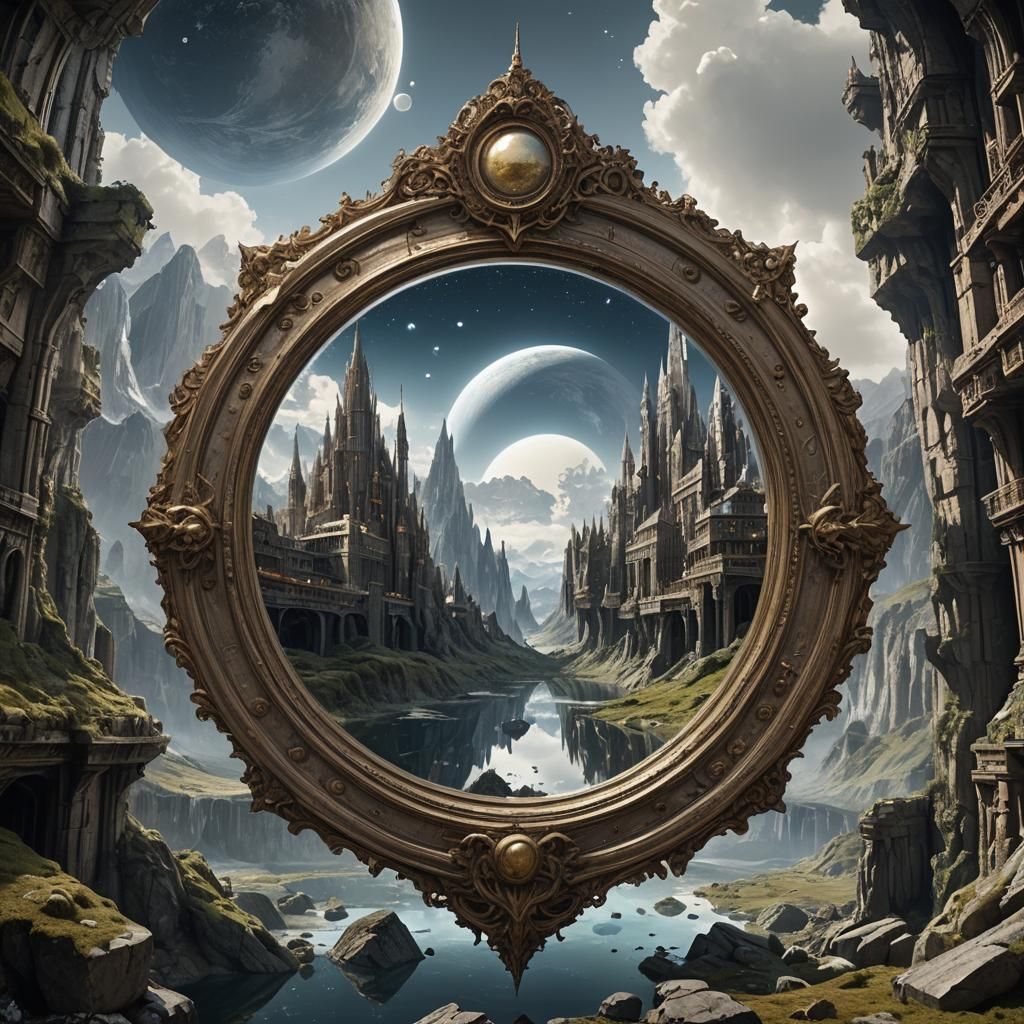 Mirror to a Strange Universe: Matte Painting