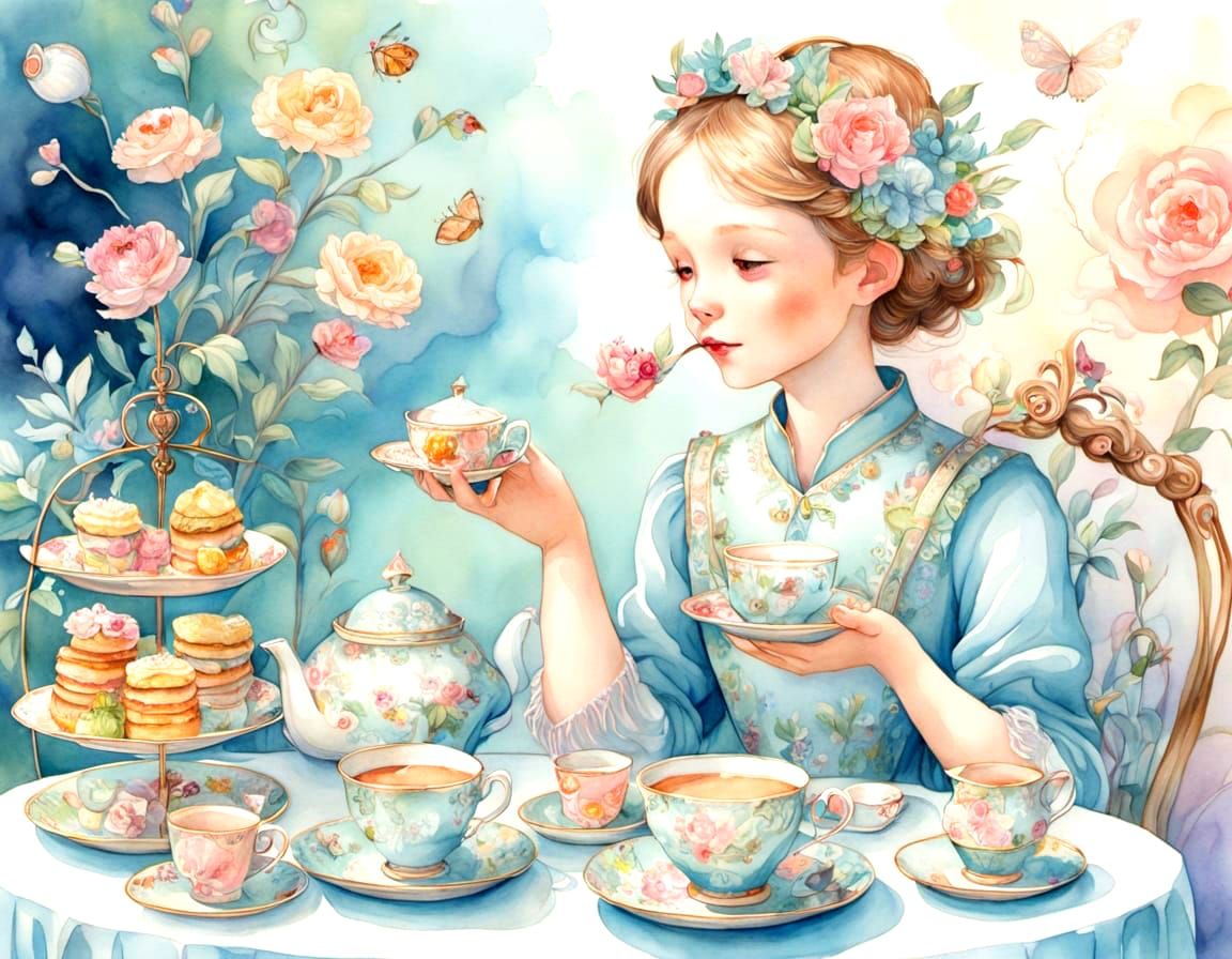 Whimsical Afternoon Tea Inspired by Arthur Rackham
