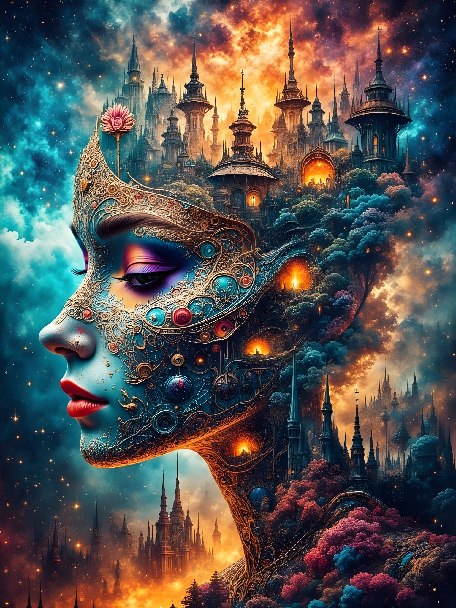 Magical Creatures and Surreal Circus Dreams in Fantasy Lands...