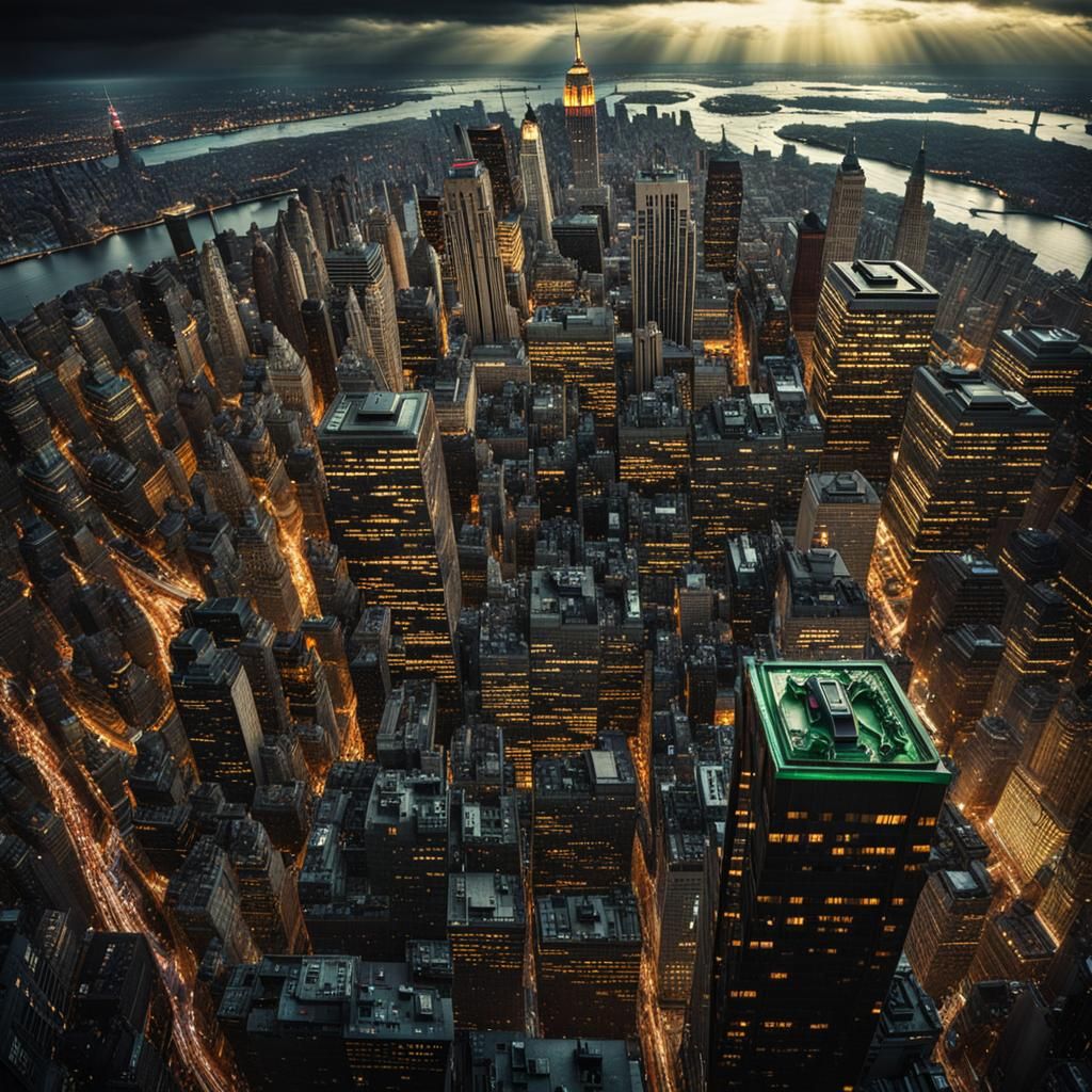 Loki's Hyperrealistic Takeover of New York