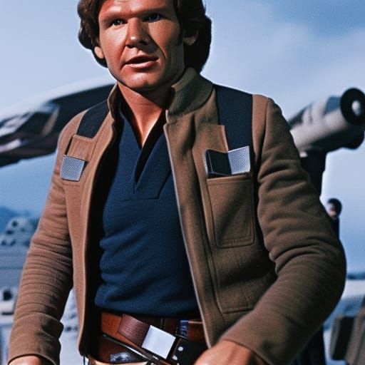 Han Solo Joins the A-Team: Digital Art