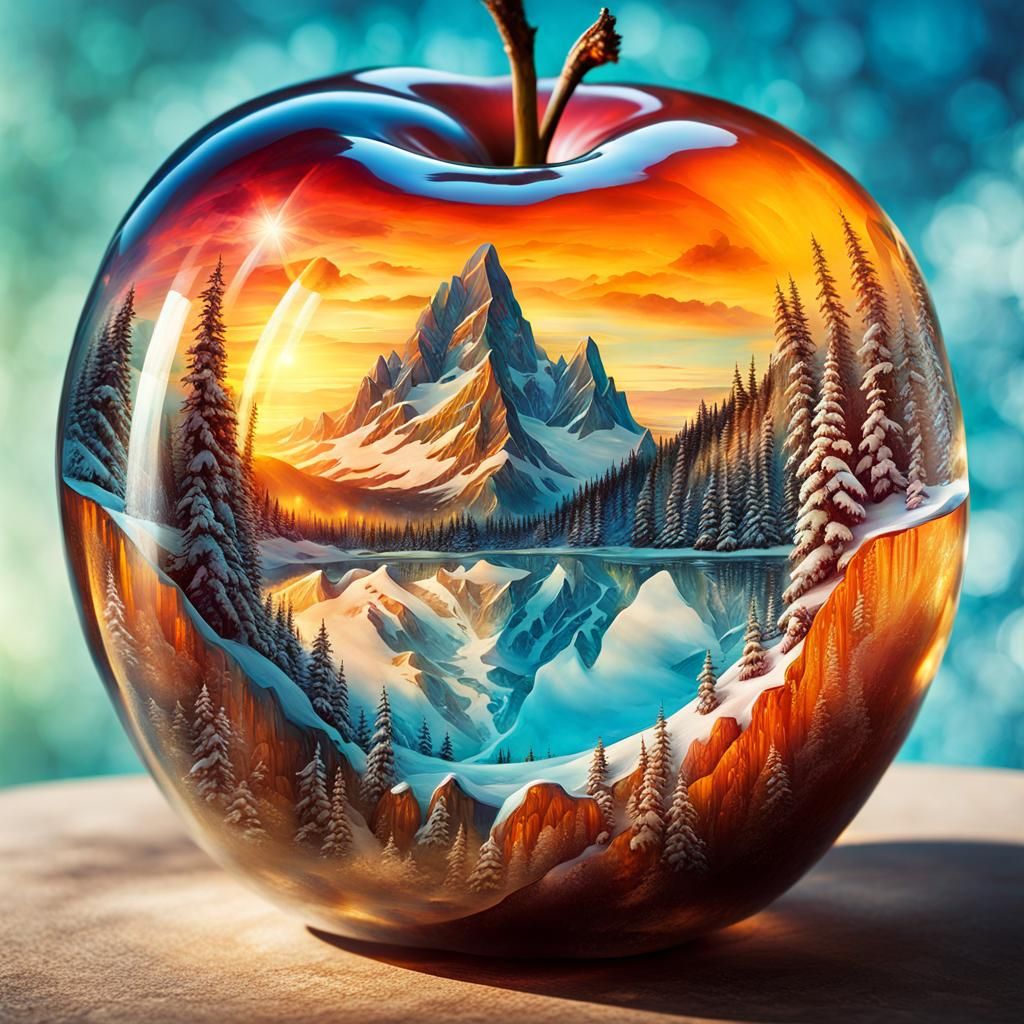 Crystal Apple: A Fantasy World in Glass