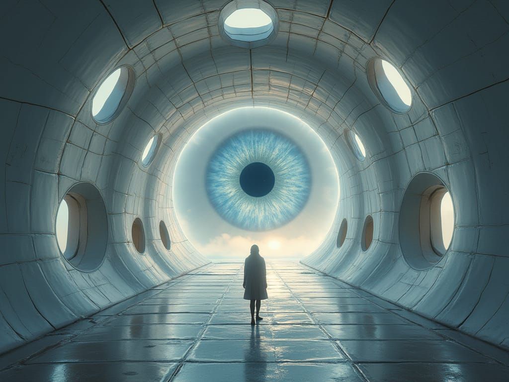 A Very Small Anthropomorphic Entity & An Eyeball in Atmosphe...