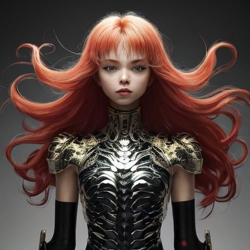 Surreal Glamour: A Hyperrealistic CGI Masterpiece