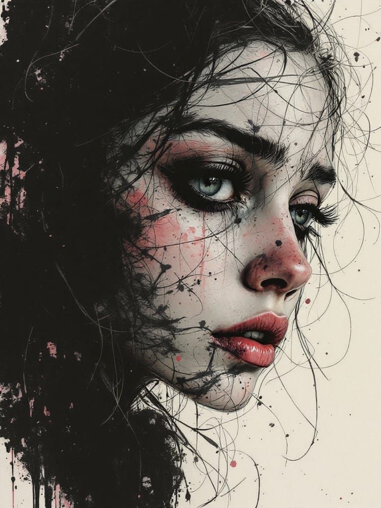 Bruised Innocence in Soft Pastels