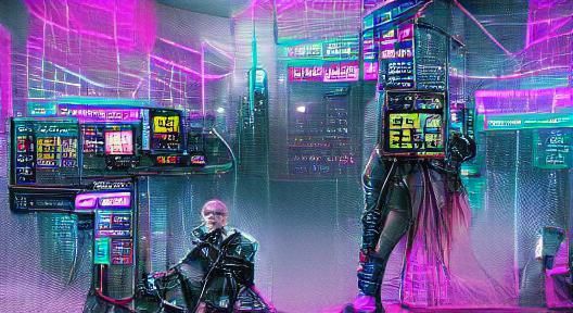 cyberpunk labratory