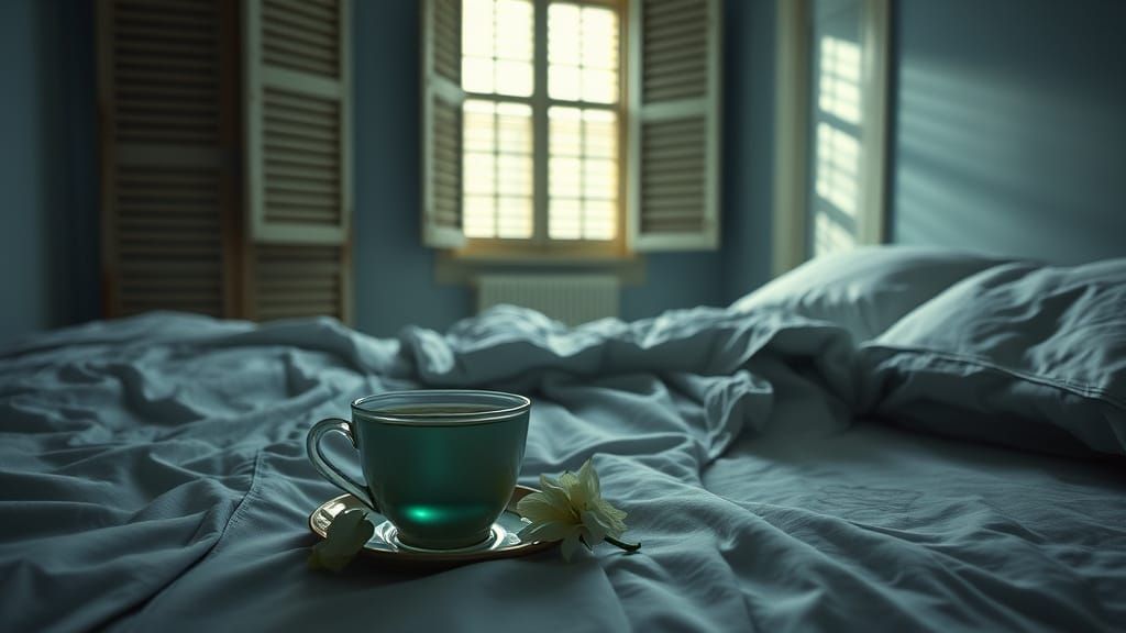 Still Life: Abandoned Bedroom in Cinematic Style