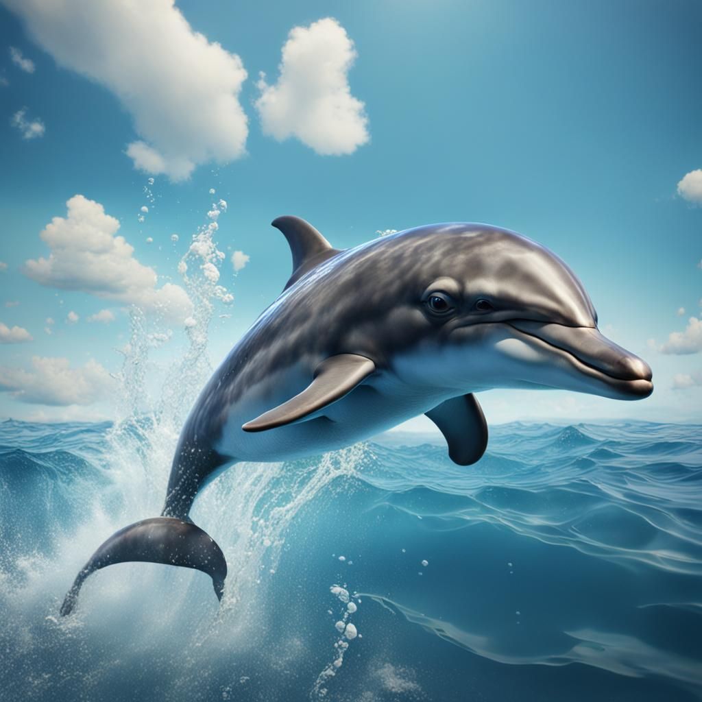 Jumping Dolphin