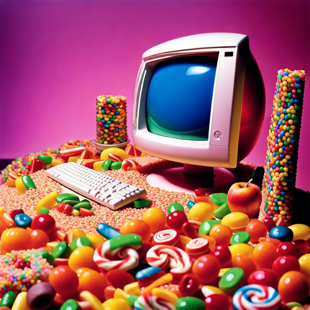 Candy iMac G3: A Sweet Still Life