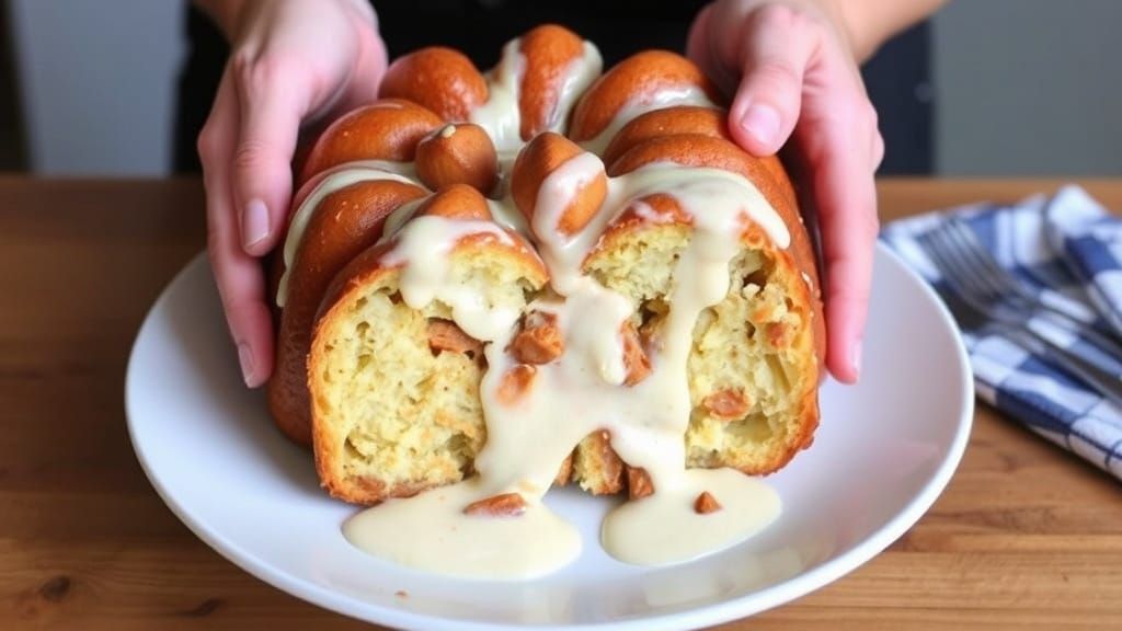 Monkey Bread Mayhem: An AI Interpretation