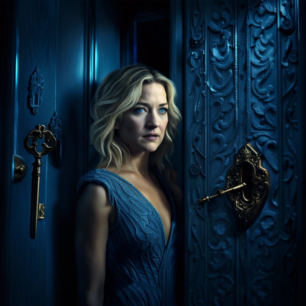 Kate Hudson and the Skeleton Key: Matte Art