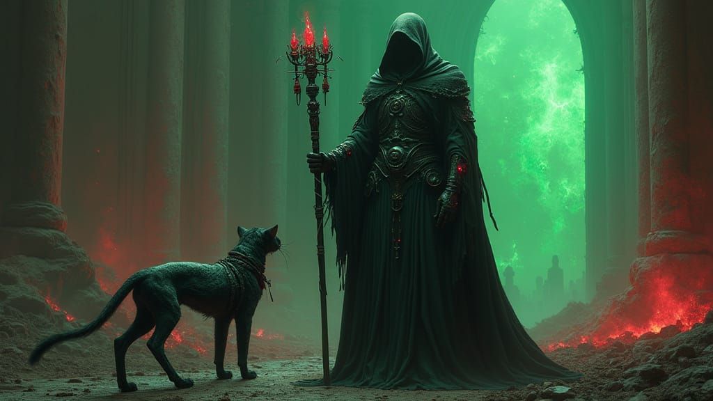 Judge Alexander: Cyber-Gothic Guardian of the Underworld