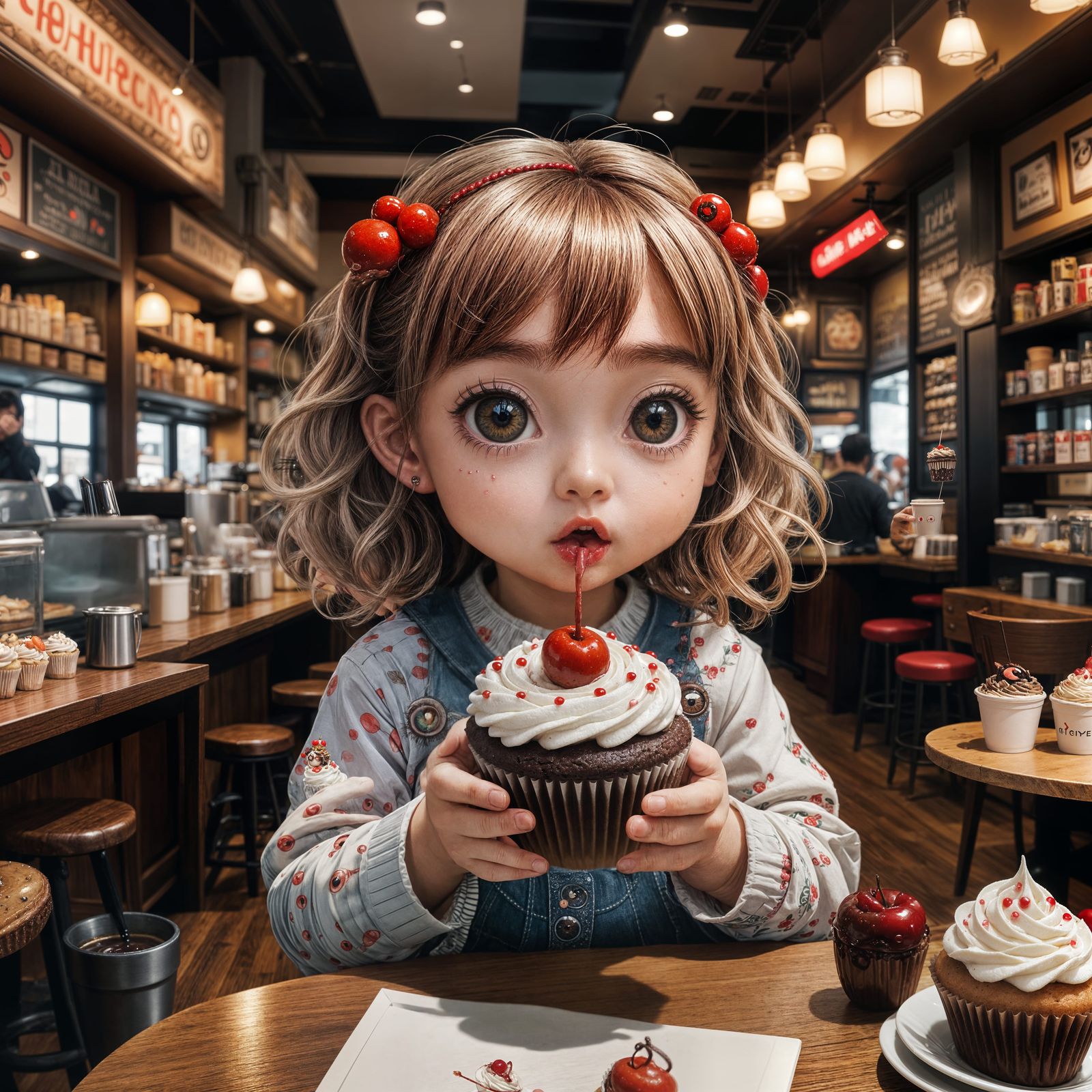 Cherry Cupcake