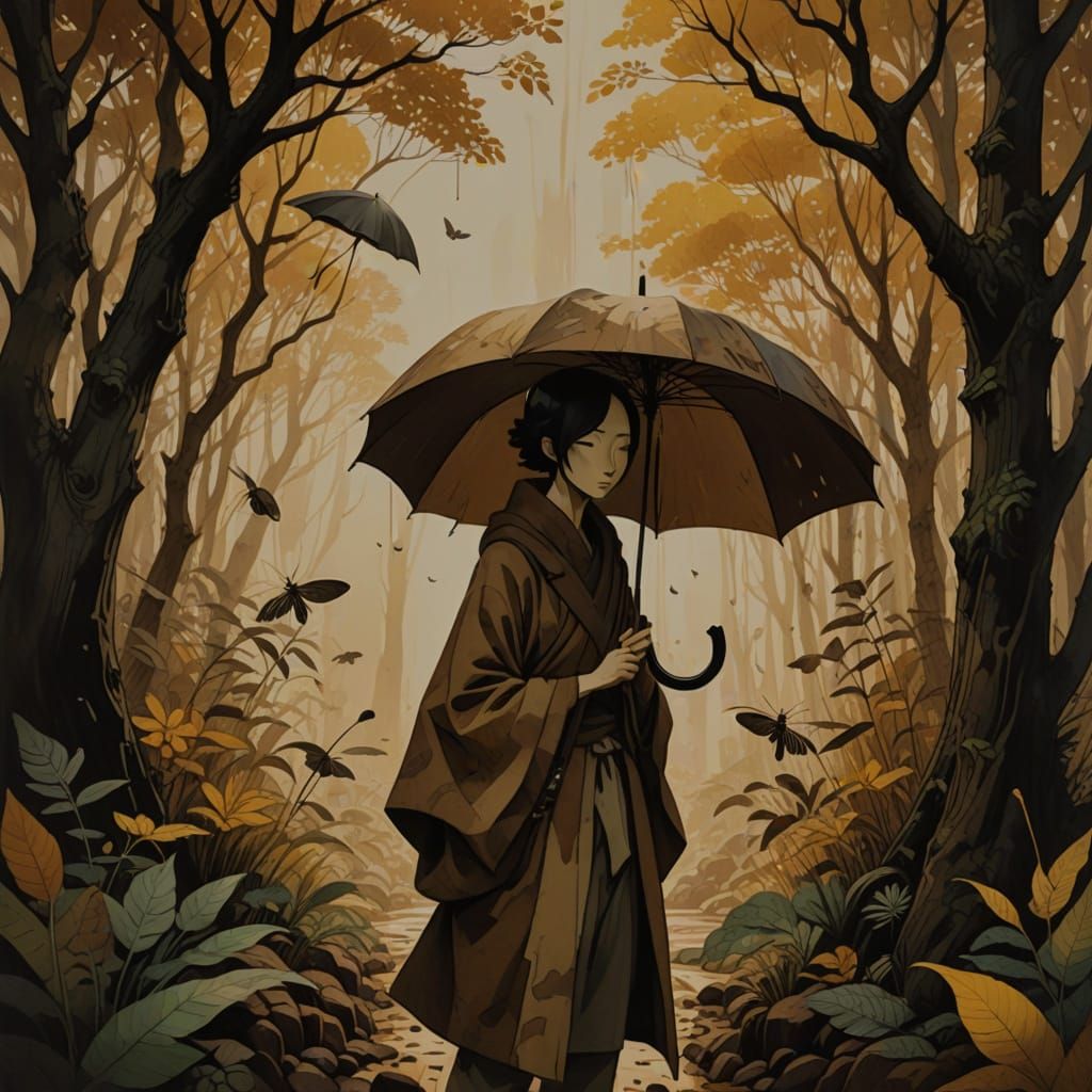 Surreal Swing of Joy in Harmony with Nature