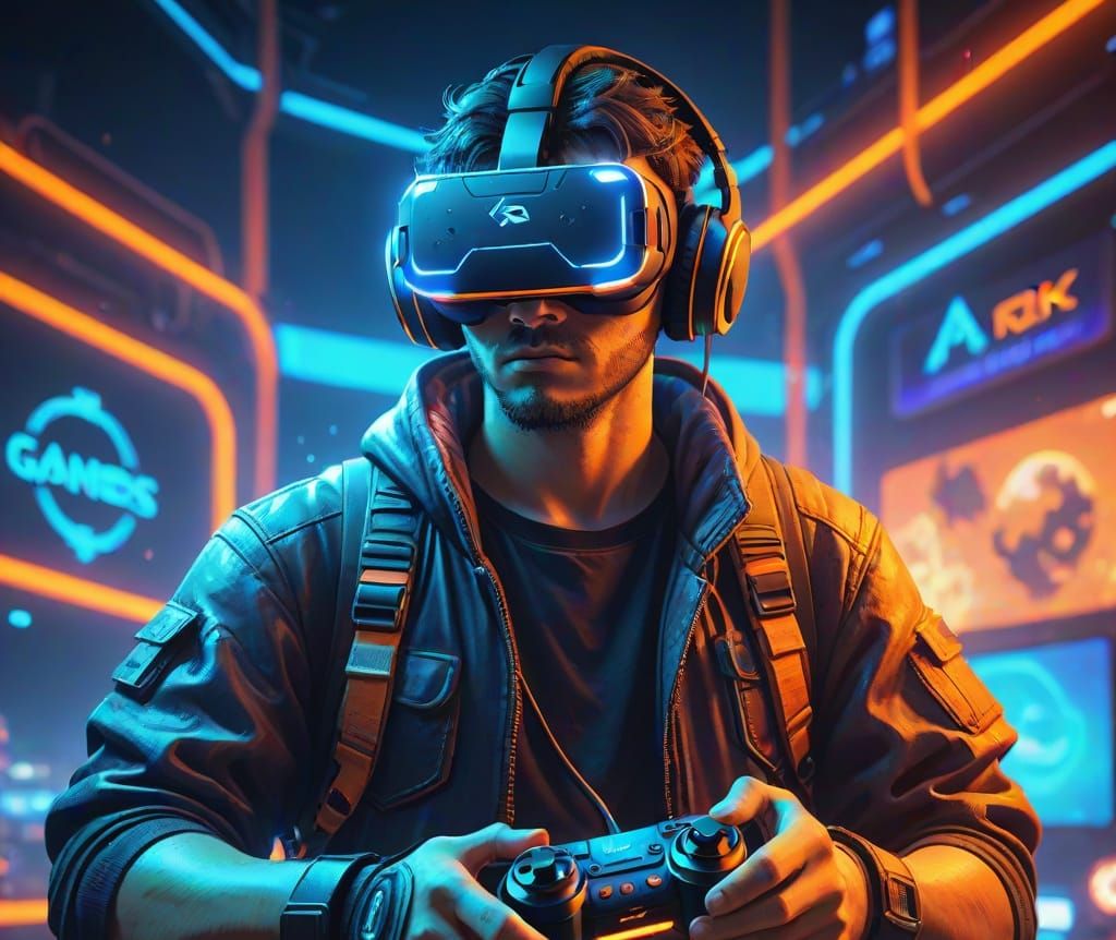 National Video Games Day Concept Art