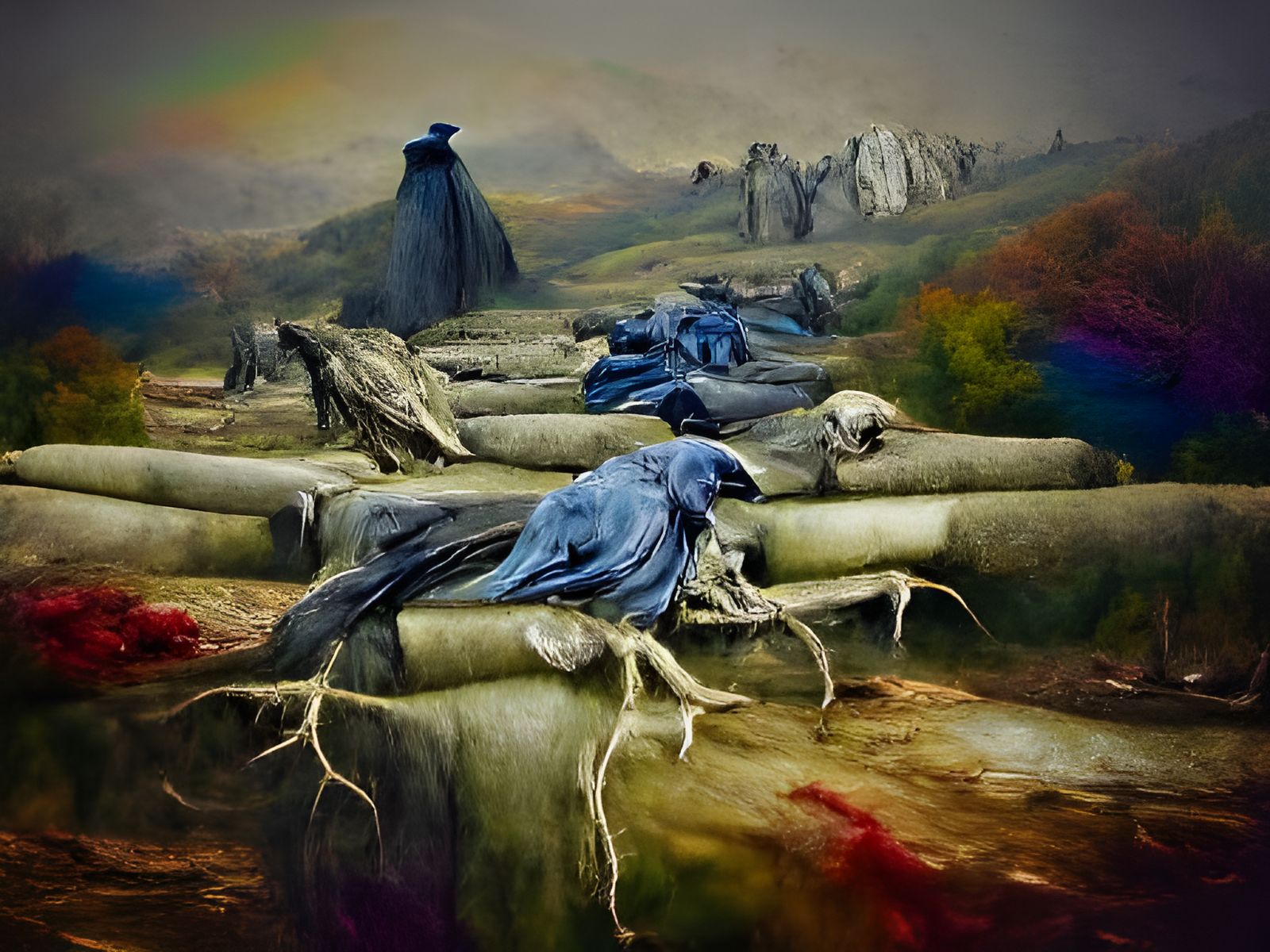 AI Generated Staircase