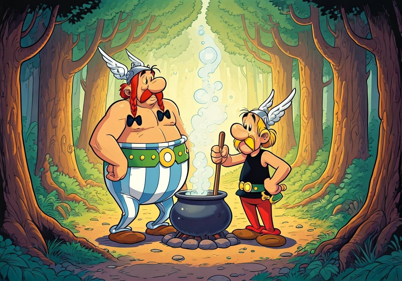 Asterix and Obelix