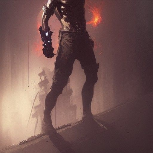 Sinister Duke Sallos in Dark Fantasy Art