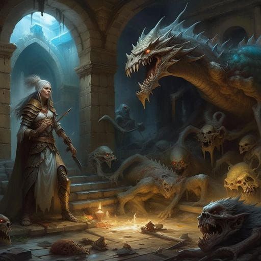 Sewer Scene Generated by AI