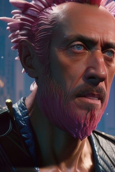 Hyperrealistic Portrait Blending Characters in Van Gogh Styl...