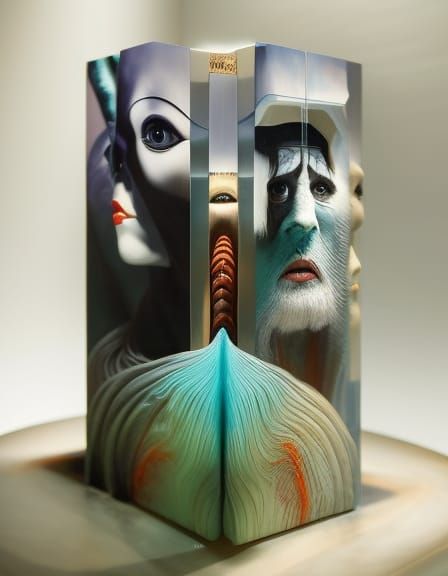 Surreal Antinatalism Dreamscape in Stop-Motion Style