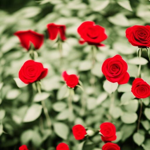 Stunning Red Roses in Professional Photography
