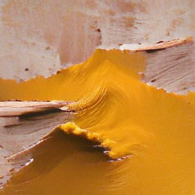 Abstract Image of the Color Ochre