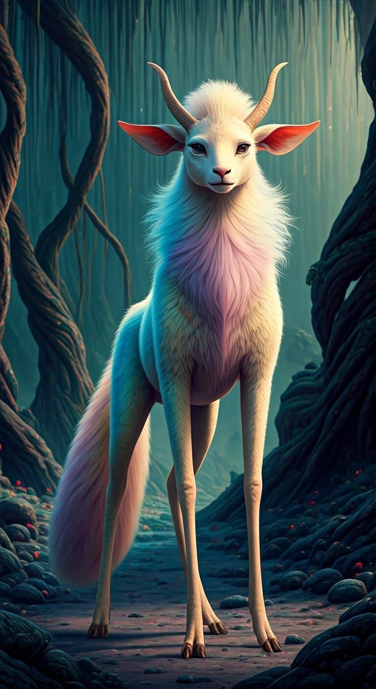 Majestic Ombré Alien Reveals Kind Heart in Exquisite, Photor...