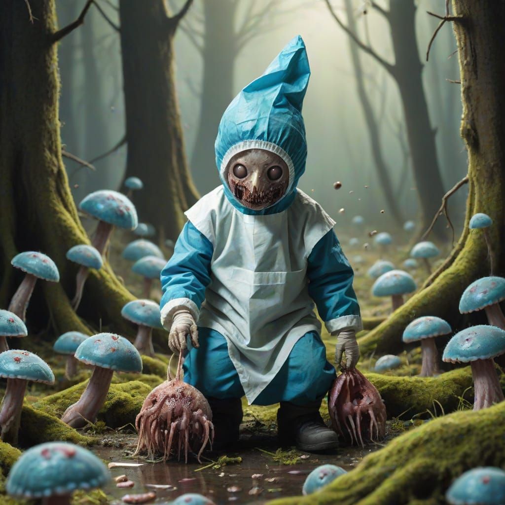 Festering Infection: A Disturbing Visual