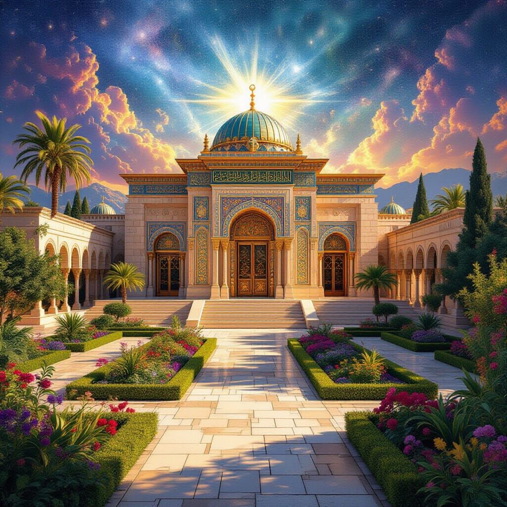 Solomon's Temple Restored: Holographic Astral Illustration