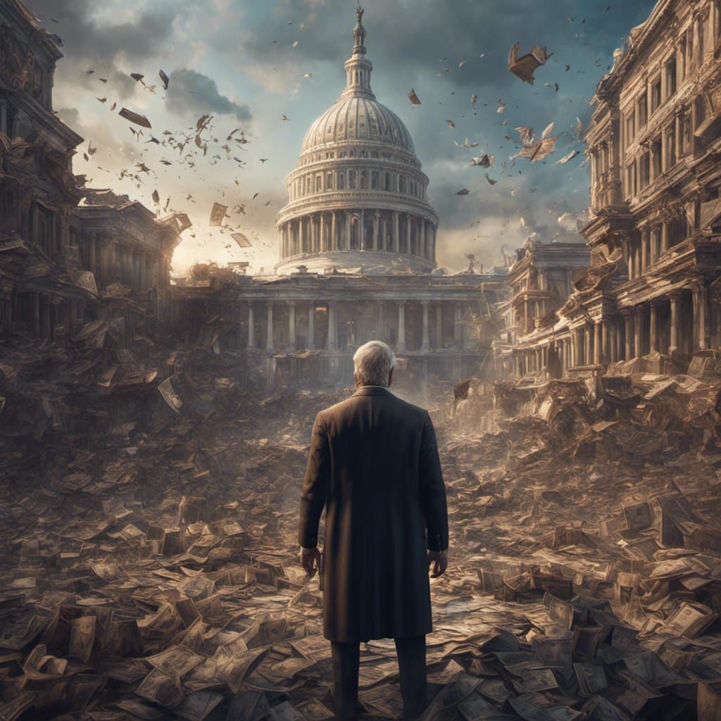 Money as Leader and Social Worker: Fantasy Concept Art