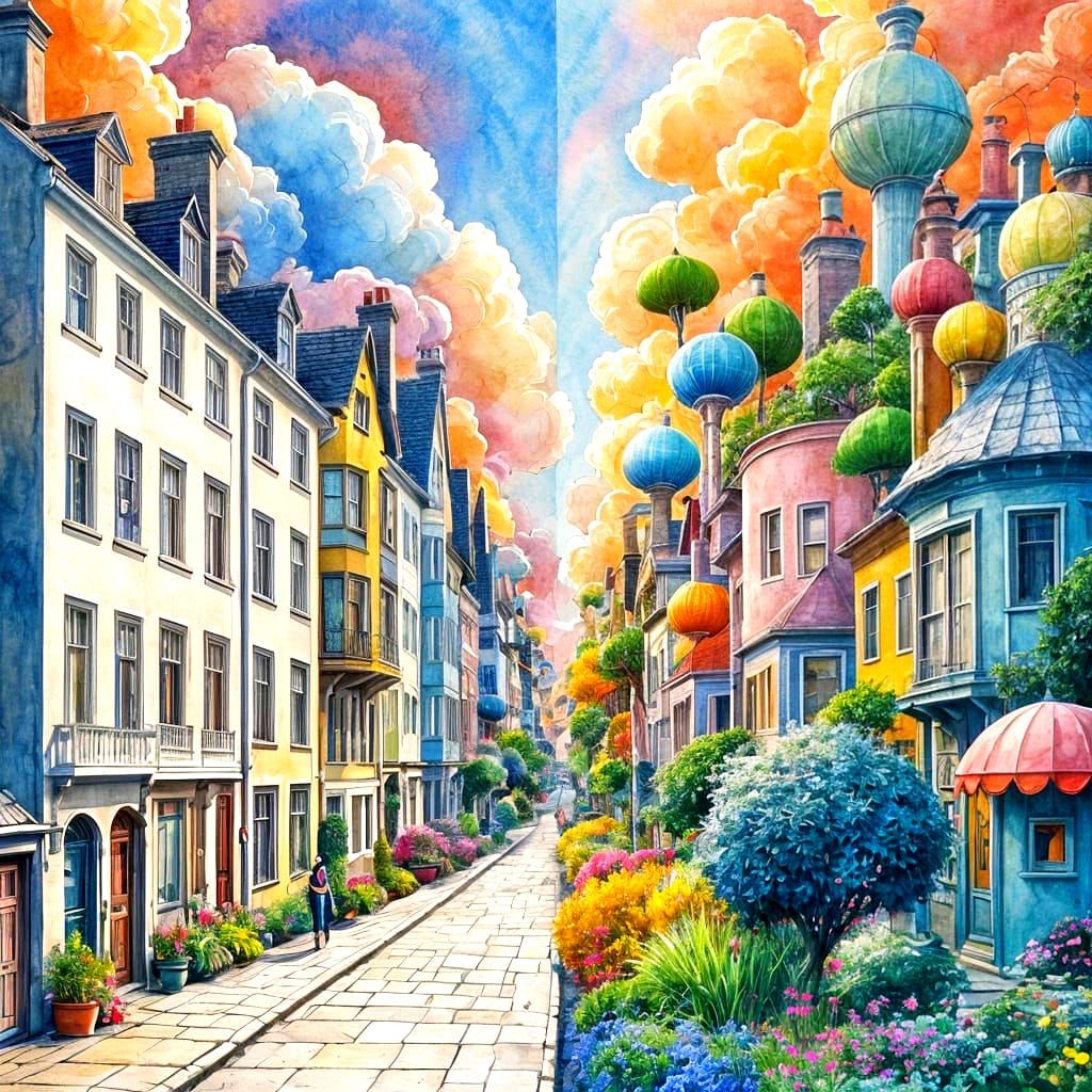 "Structured versus Surreal"