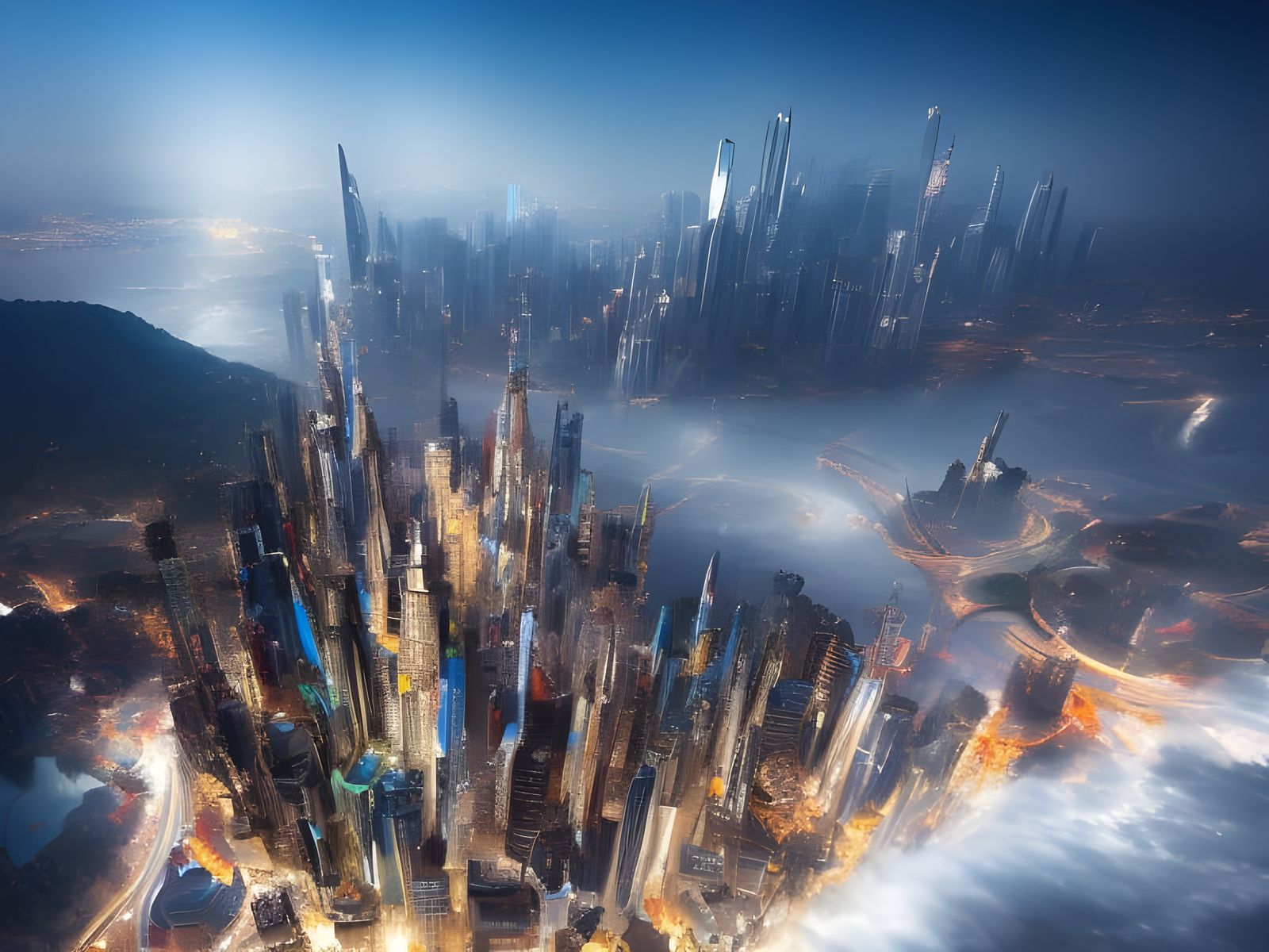 Monumental Architecture: A Digital Art Masterpiece