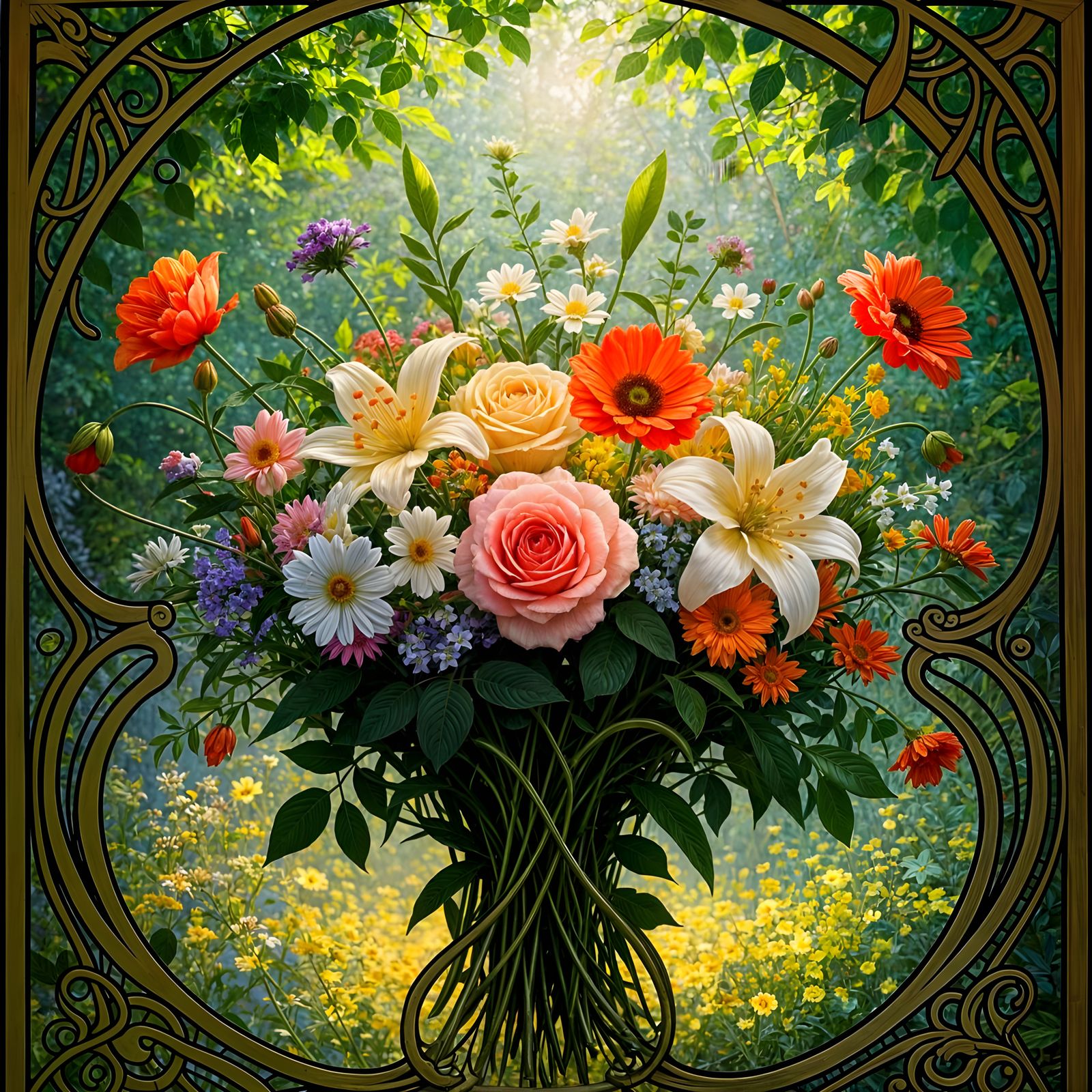 AI Generated Flowers