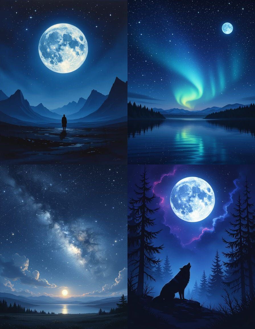 AI Generated Image of Night